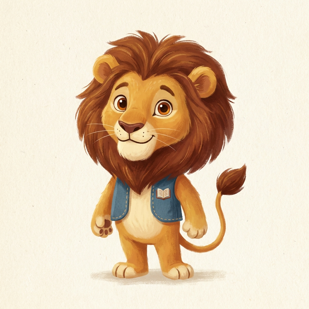 Leo, el león protagonista de LeoLab
